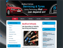 Tablet Screenshot of bedford-wheels.co.uk